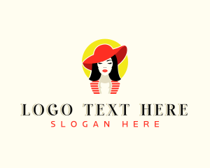 Woman Beauty Fashion Logo