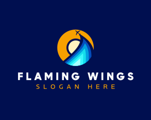 Flight Logistics Airplane logo design