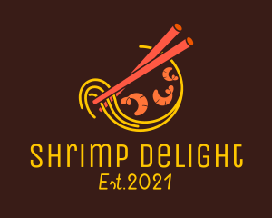 Chopsticks Shrimp Noodles logo