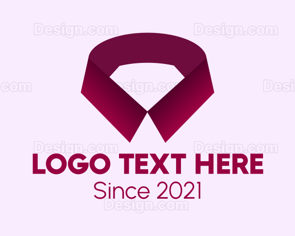 Gradient Diamond Collar Logo