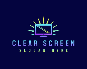 Computer Monitor Screen logo