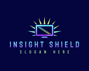Computer Monitor Screen logo