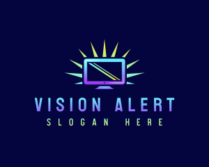 Computer Monitor Screen logo