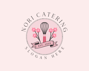 Sweet Baking Whisk logo design