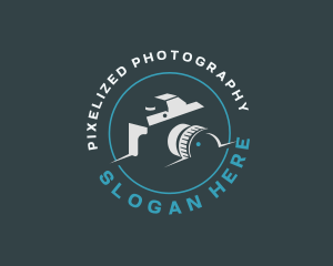 Camera Photographer Studio logo design