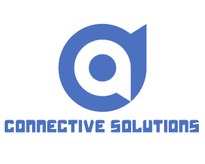 Blue Generic Communication logo design