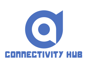 Blue Generic Communication logo