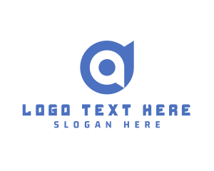 Blue Generic Communication logo