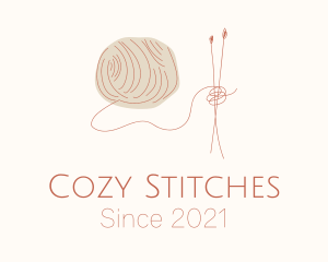 Knitting Needle Yarn logo