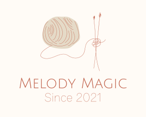 Knitting Needle Yarn logo