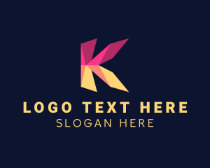 Media Advertising Firm Letter K  logo