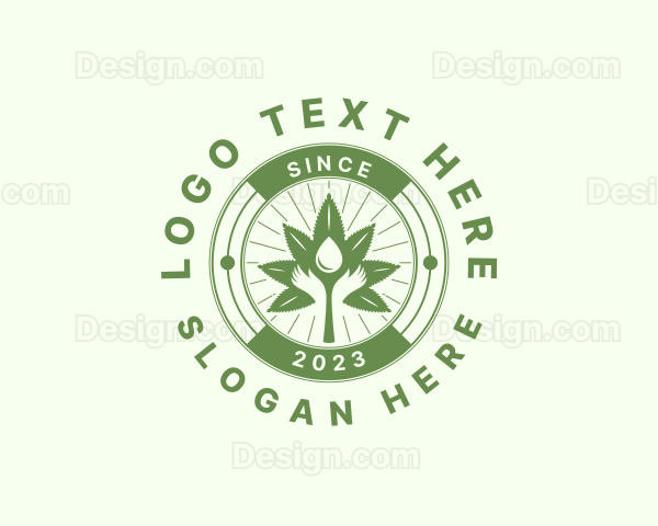 Hands Hemp Leaf Extract Logo