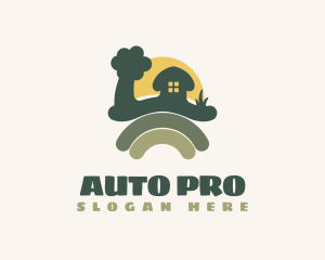 Rural Farm Field logo