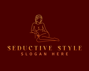 Naked Sexy Female  logo design