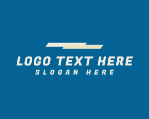 Italic - Modern Geometric Company logo design