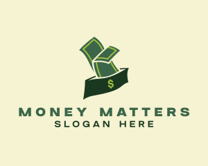 Wallet Cash Money logo design