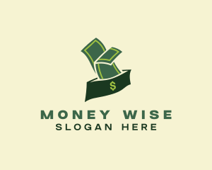 Wallet Cash Money logo design