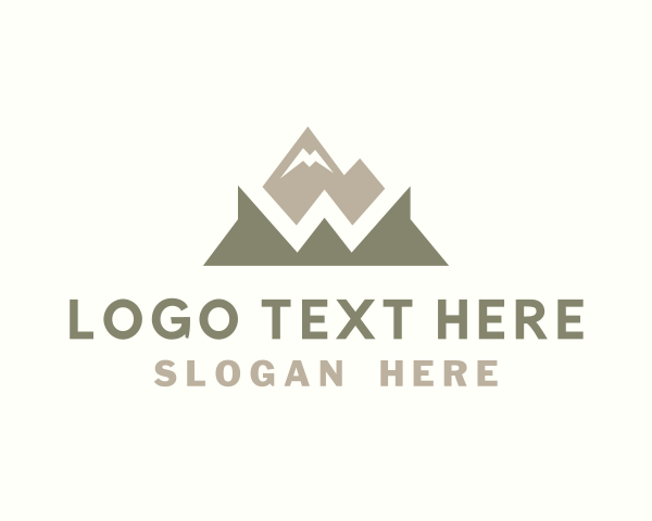 Mountain Trek Letter W logo