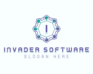 Circuitry Tech Software logo design