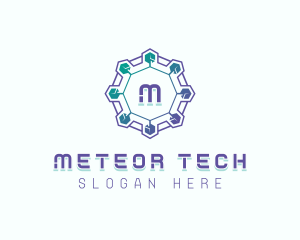 Circuitry Tech Software logo design