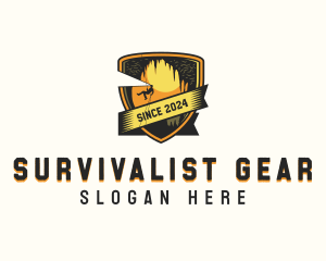 Adventure Cave Caving logo design