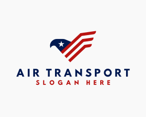 American Eagle Stripes logo design