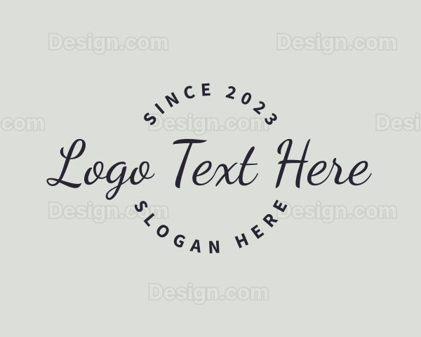 Stylish Brand Business Logo