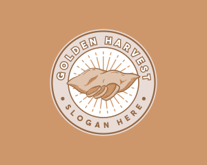 Sweet Potato Root Crop logo design