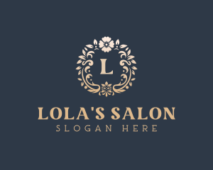 Luxury Beauty Salon logo design