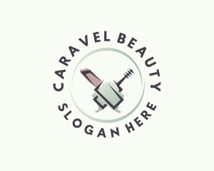 Makeup Lipstick Mascara logo design