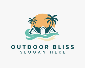 Beach House Property logo design