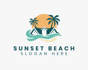 Beach House Property logo design