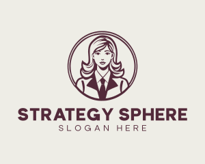 Female Corporate Supervisor logo