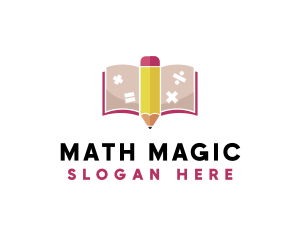 Pencil Math Book logo