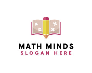 Pencil Math Book logo