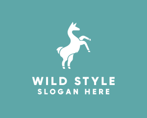 Wild Llama Animal logo design