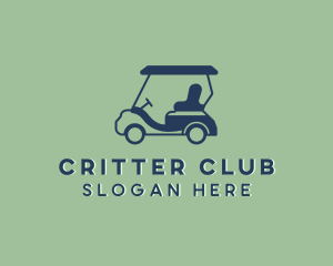 Caddie Golf Cart logo design