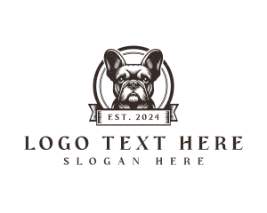 Cute Pet Dog logo