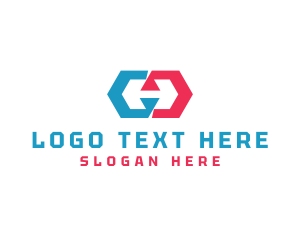  Hexagon Polygon Letter H logo