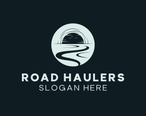 Sun Highway Road logo design