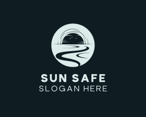 Sun Highway Road logo design