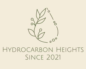 Leaf Oil Drop logo