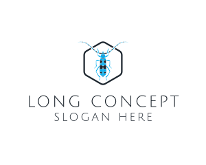 Blue Long Beetle logo