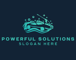 Car Pressure Washer  logo design