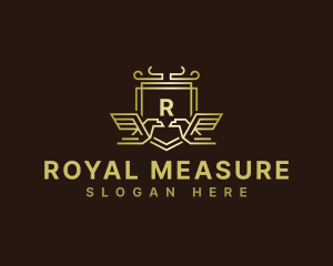 Royal Eagle Shield logo design