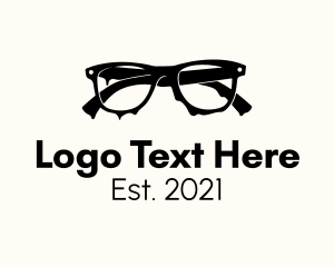 Melt Dripping Eyeglasses logo