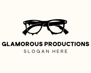 Melt Dripping Eyeglasses logo