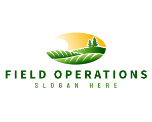 Farm Landscaping Field logo