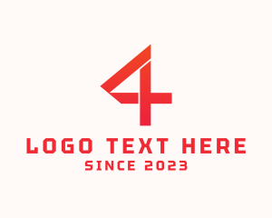 Geometric Number 4 Company Firm logo