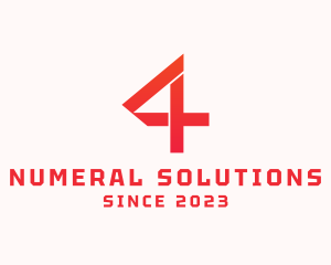 Geometric Number 4 Company Firm logo